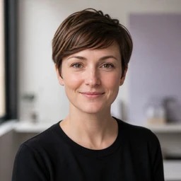 Graphic designer profile portrait